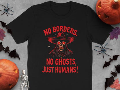 No Borders No Ghosts Just Humans Halloween product type