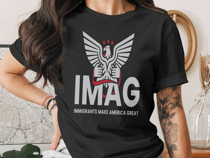 Immigrants Make America Great IMAG T-Shirt product type