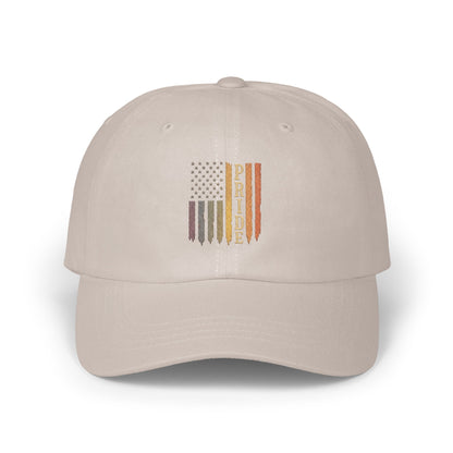 American Flag Pride Design Soft Beige Cap product
