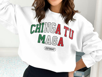 Bold Statement ChingA Tu Maga EST8647 Sweatshirt