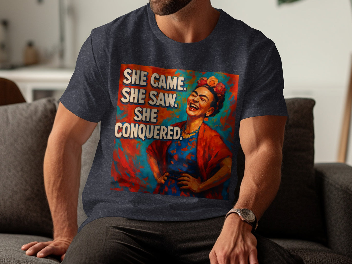 She Came She Saw She Conquered T-Shirt product type