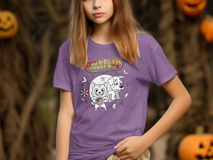 Kind Kids Are Brave Kids Cute and Inspiring Shirt