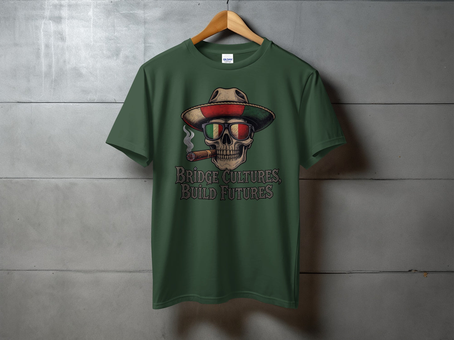 Bridge Cultures Build Futures Graphic Shirt product type