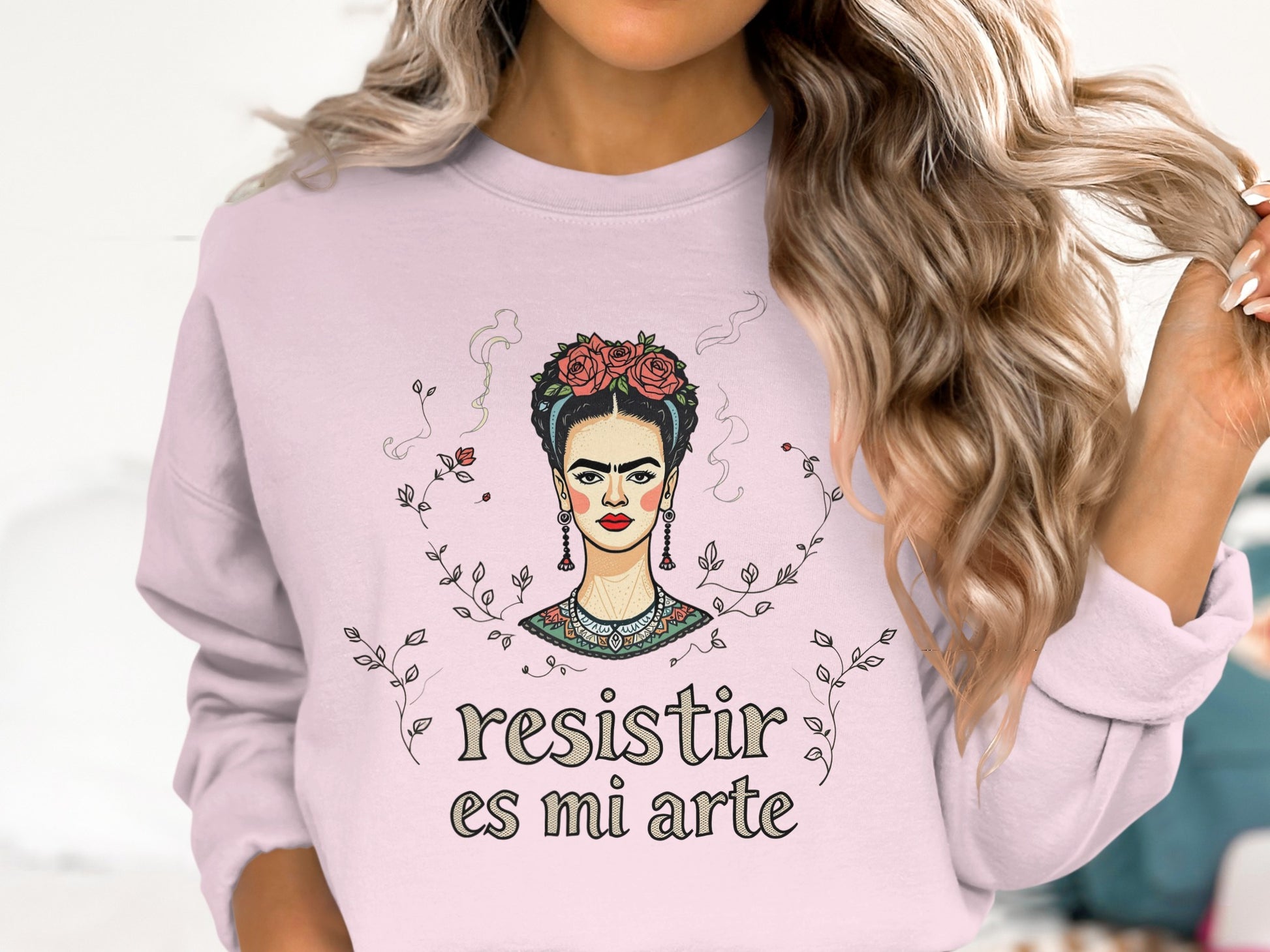 Resisting is My Art Inspirational Sweatshirt