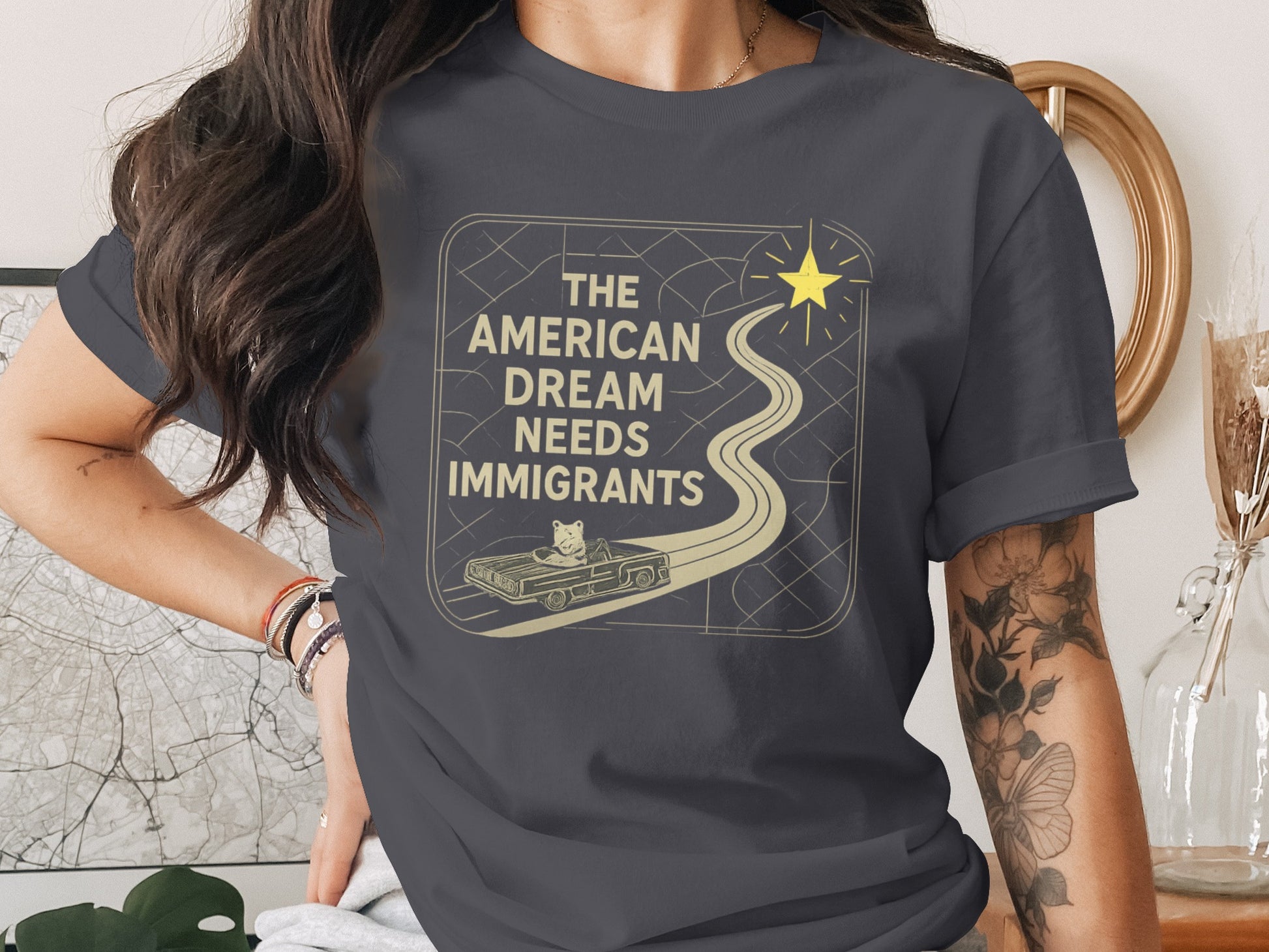 The American Dream Needs Immigrants Graphic Shirt