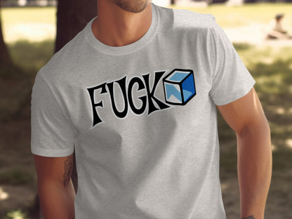 Stylish FUGK Graphic Tee Unique Design T-Shirt product