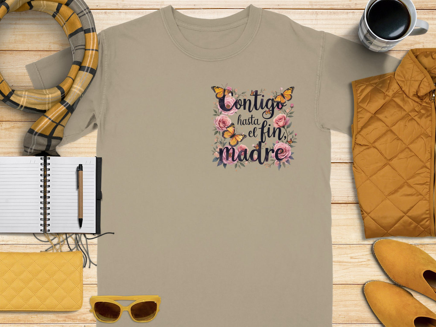 Contigo Hasta El Fin Madre Graphic TShirt product type