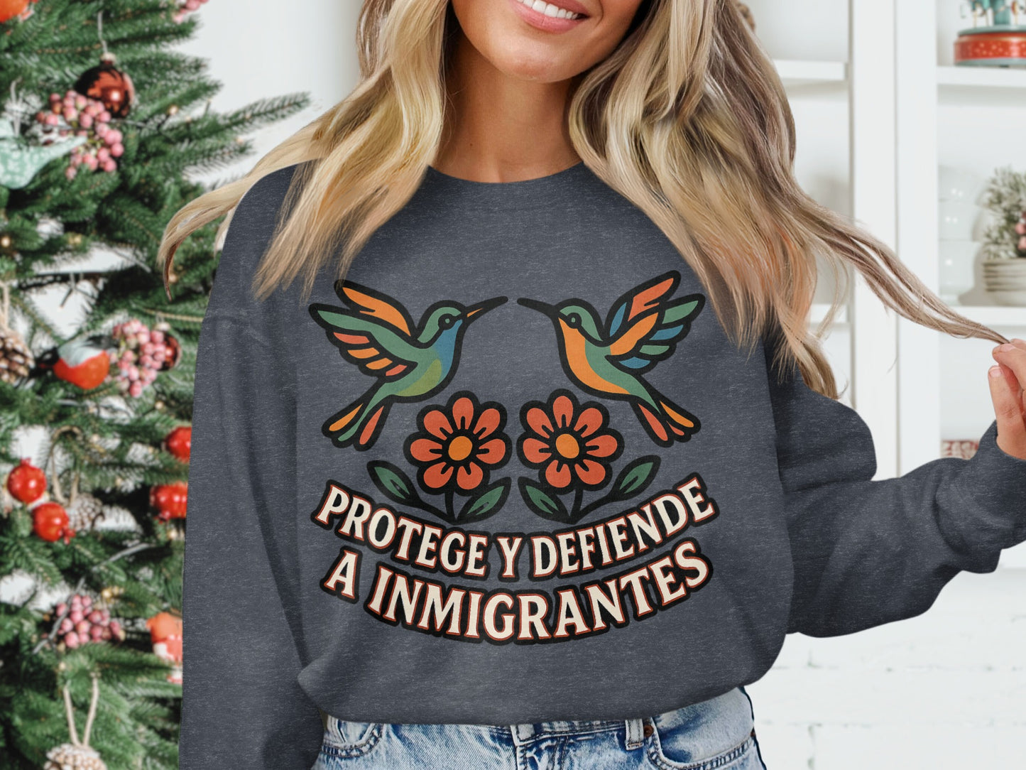 Protege y Defiende a Inmigrantes sweatshirt product