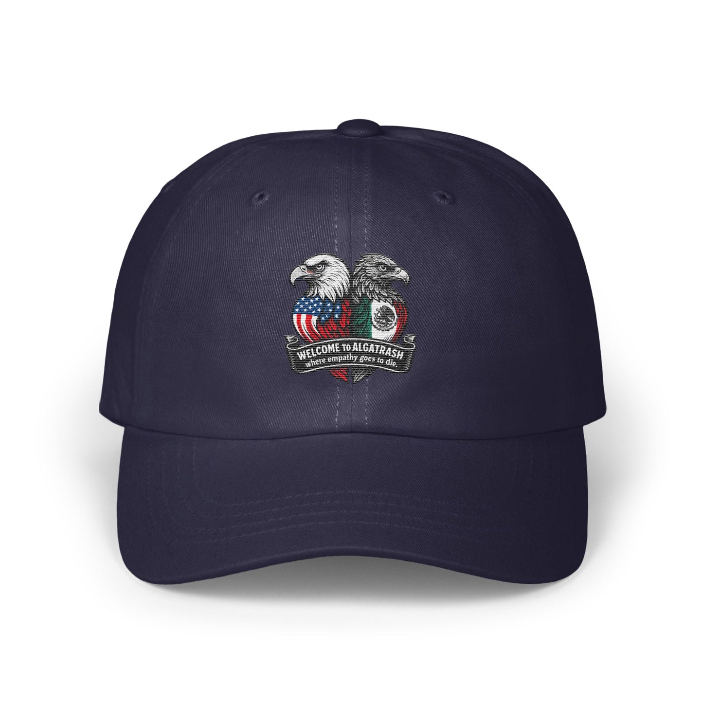 Welcome to AlqatrasH Embroidered Dad Hat product
