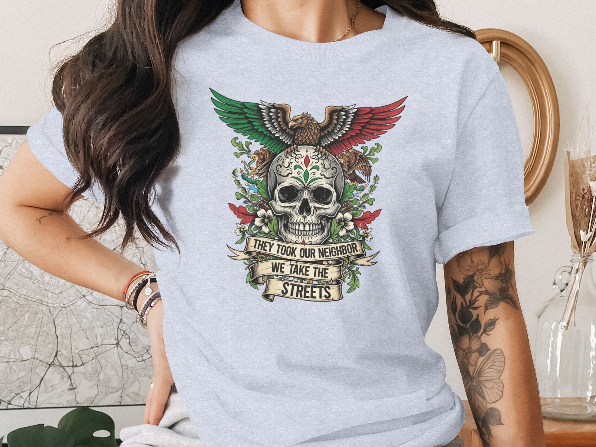 They Took Our Neighbor We Take The Streets T-shirt
