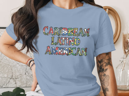 Caribbean Latino American Graphic T-Shirt