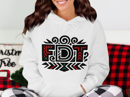 FDT Stylish Tribal Pattern Hoodie product