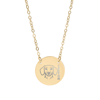 Dachshund Dog Custom or Personalized Necklace Gift Item