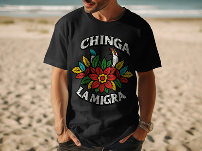 Chinga Lamigra Floral Graphic Print T-Shirt product