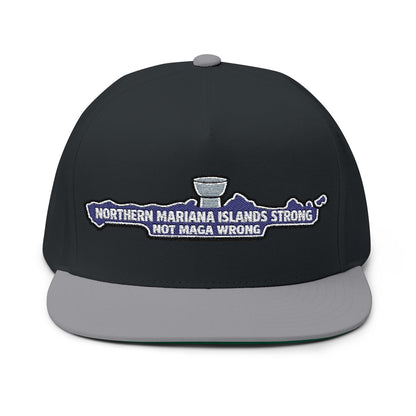 Northern Mariana Islands Strong Not MAGA Wrong Hat