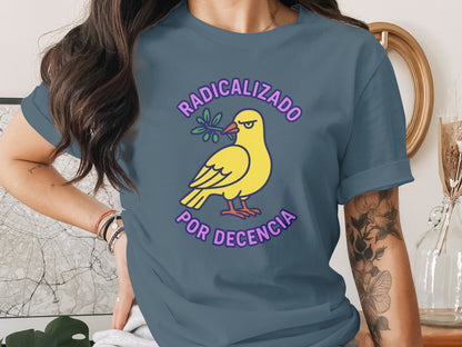 Radicalizado Por Decencia Graphic Printed T-Shirt