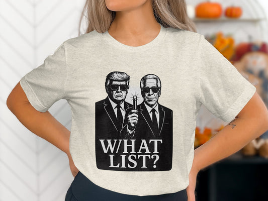 What List Graphic Printed Unisex T-shirt product