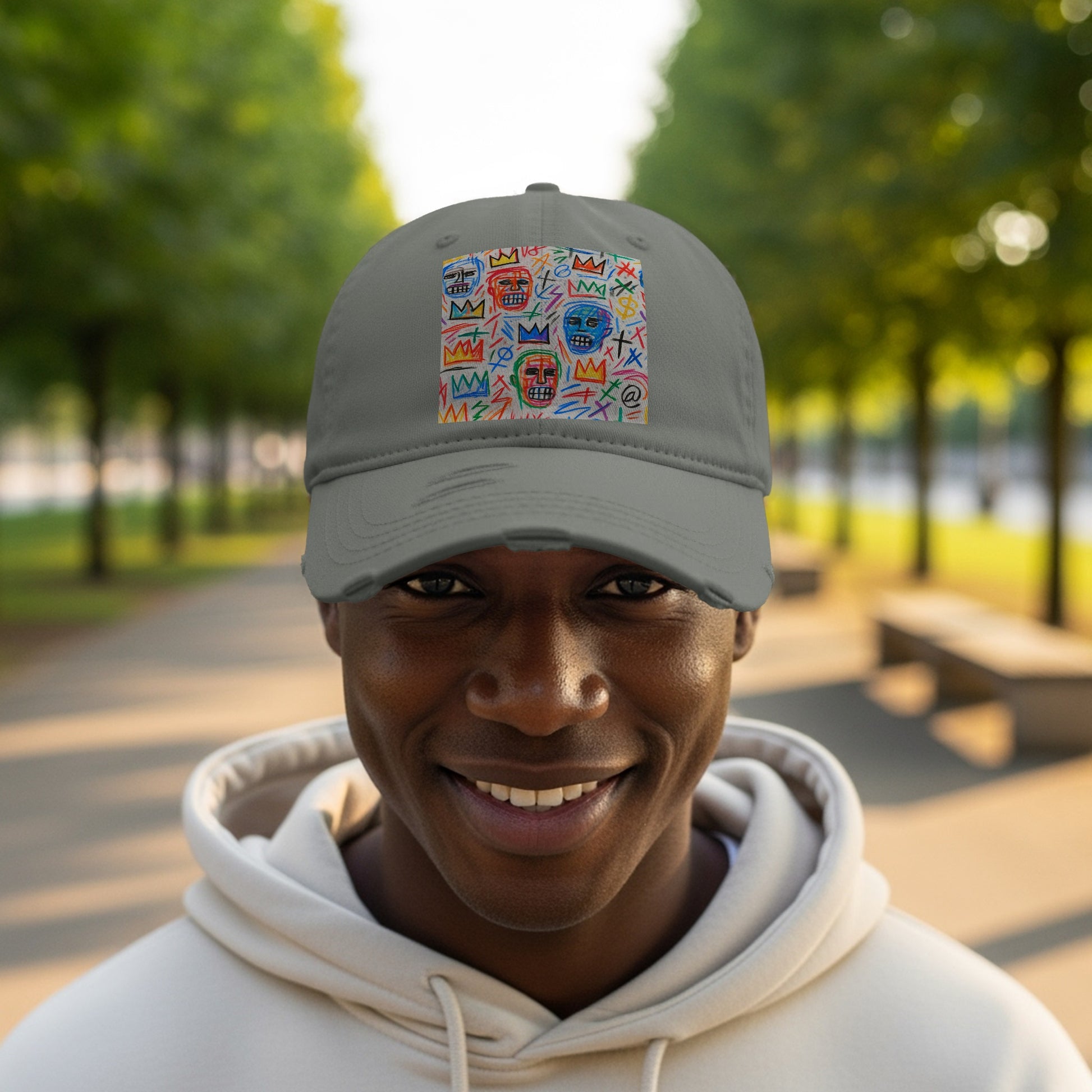 Vibrant Urban Street Art Graphic Hat product