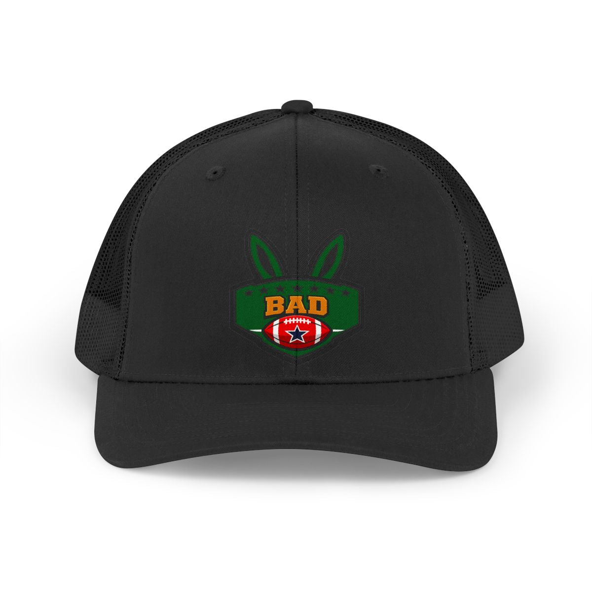 BAD Football Rabbit Trucker Hat Sports Cap