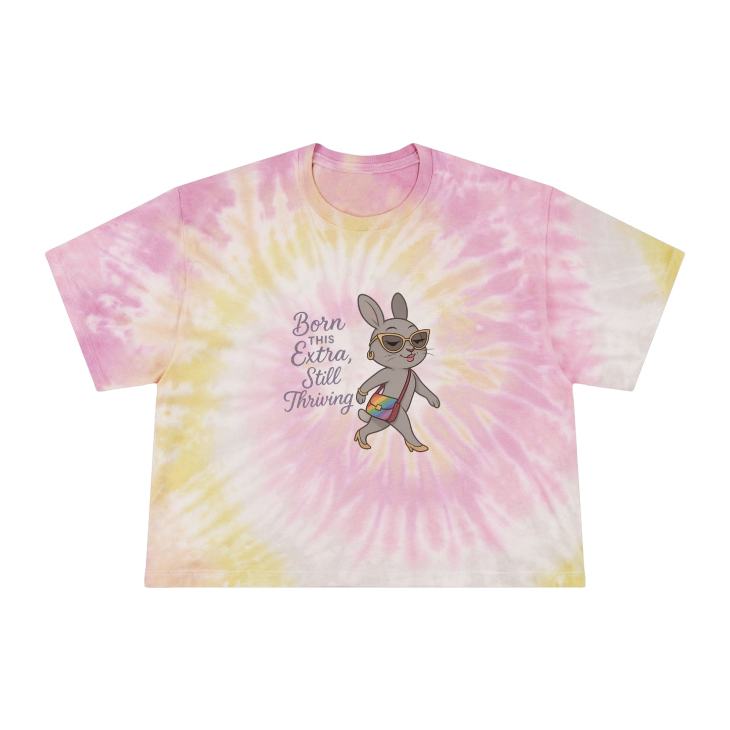Women's Tie-Dye Crop Tee