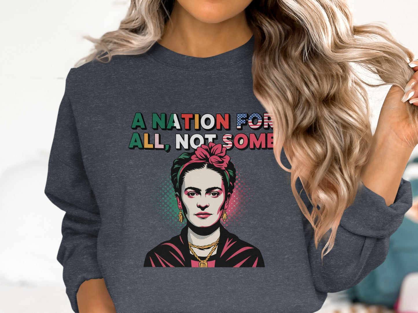 A Nation For All Not Some graphic sweatshirt product