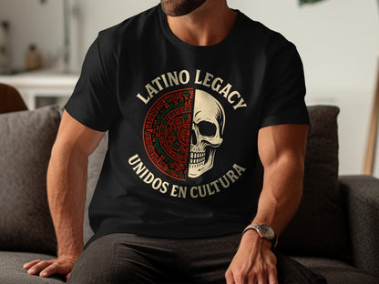 Latino Legacy Unidos En Cultura Print T-Shirt product type