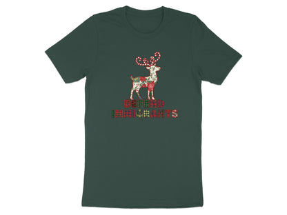 Defend Immigrants Festive Reindeer Graphic Shirt