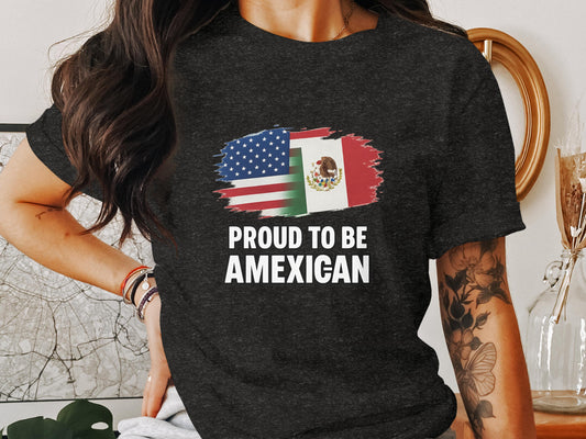 Proud to Be Amexican Flag Graphic T-Shirt product