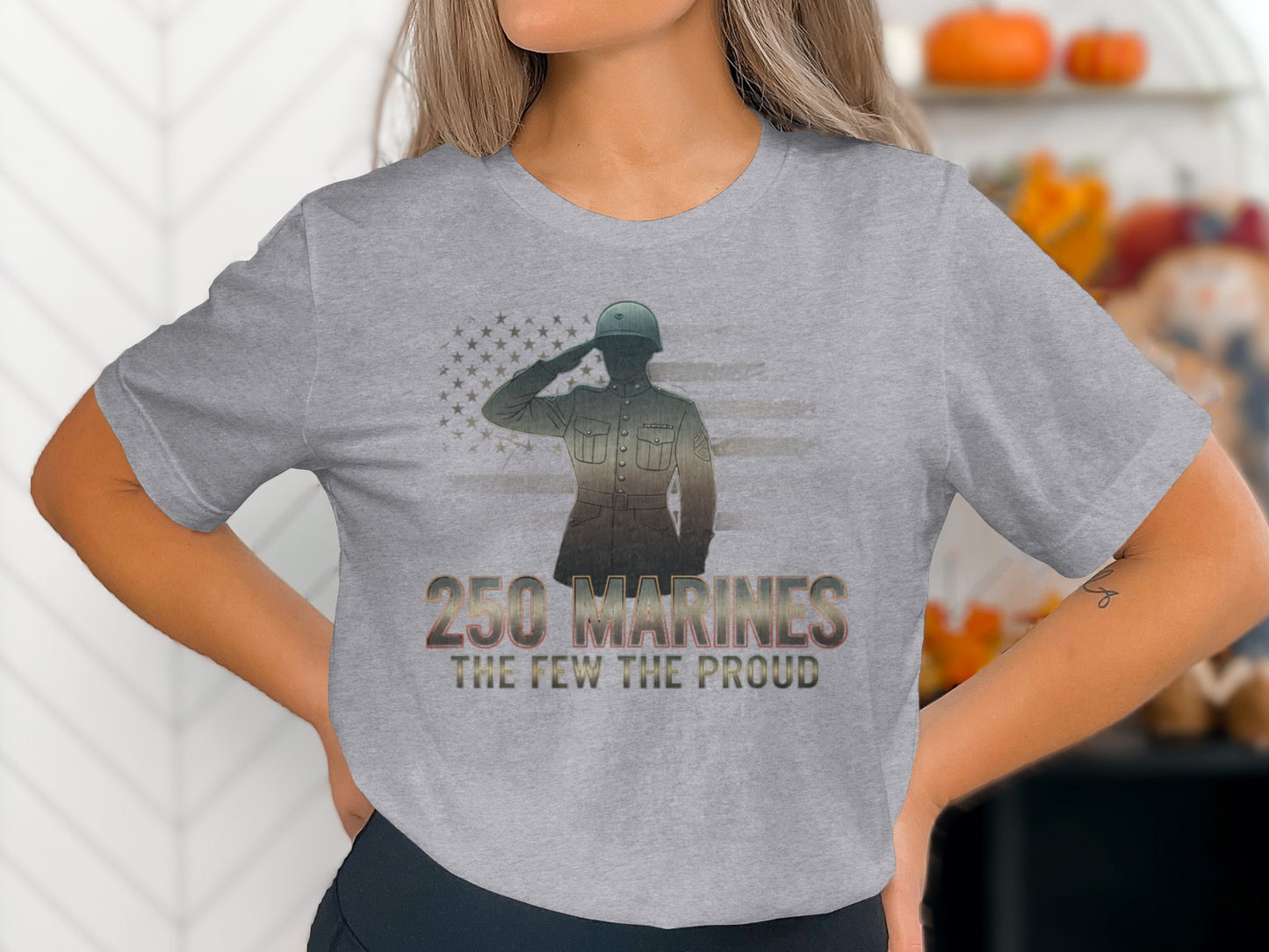 250 Marines The Few The Proud Graphic T-Shirt