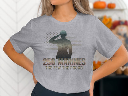 250 Marines The Few The Proud Graphic T-Shirt