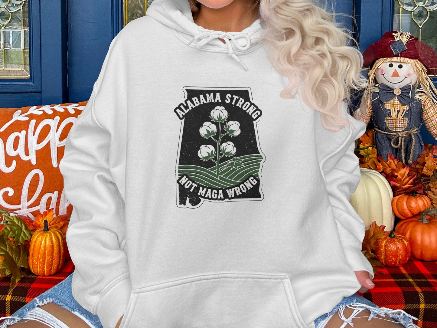 Alabama Strong Not Maga Wrong Hoodie product type