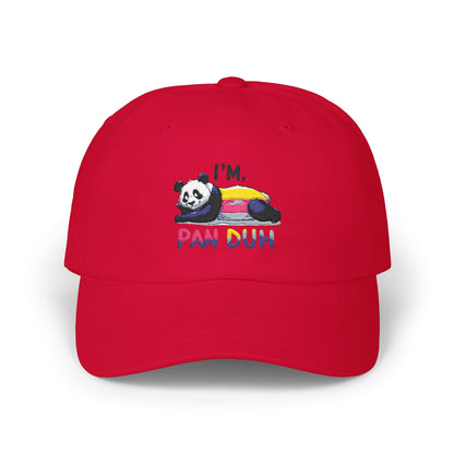 Panda Cap with Cute Quote, Perfect Gift Hat for Casual Outings, Unique Accessory, Trendy Cap