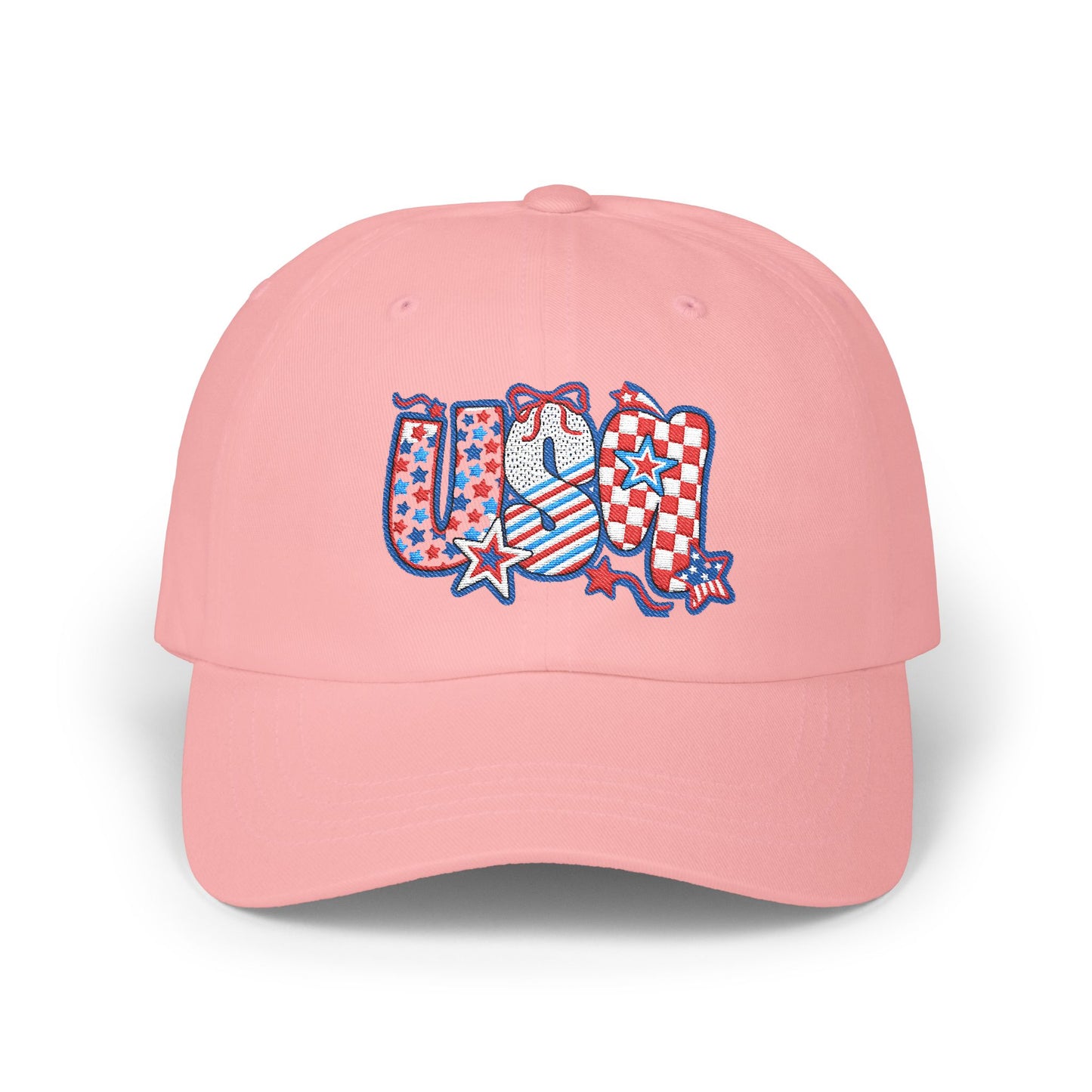 Embroidery Hat 4th of July Patriotic Dad Cap | USA Cap, Summer Hat, Casual Headwear, Father's Day Gift, Independence Day Accessory, Outdoor Cap