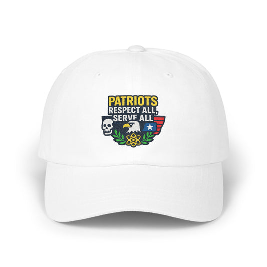 Patriots Respect All Serve All Embroidered Hat product