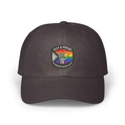 Ally and Proud Embroidered Adjustable Cap Hat product type