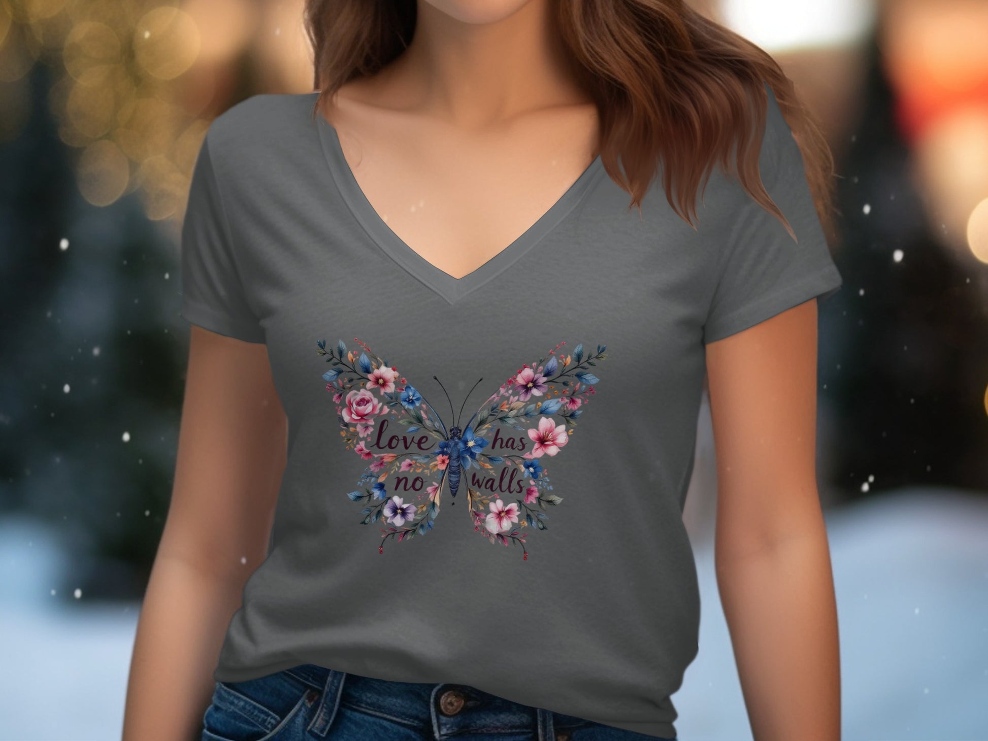 Love Has No Walls Butterfly Graphic Tee product