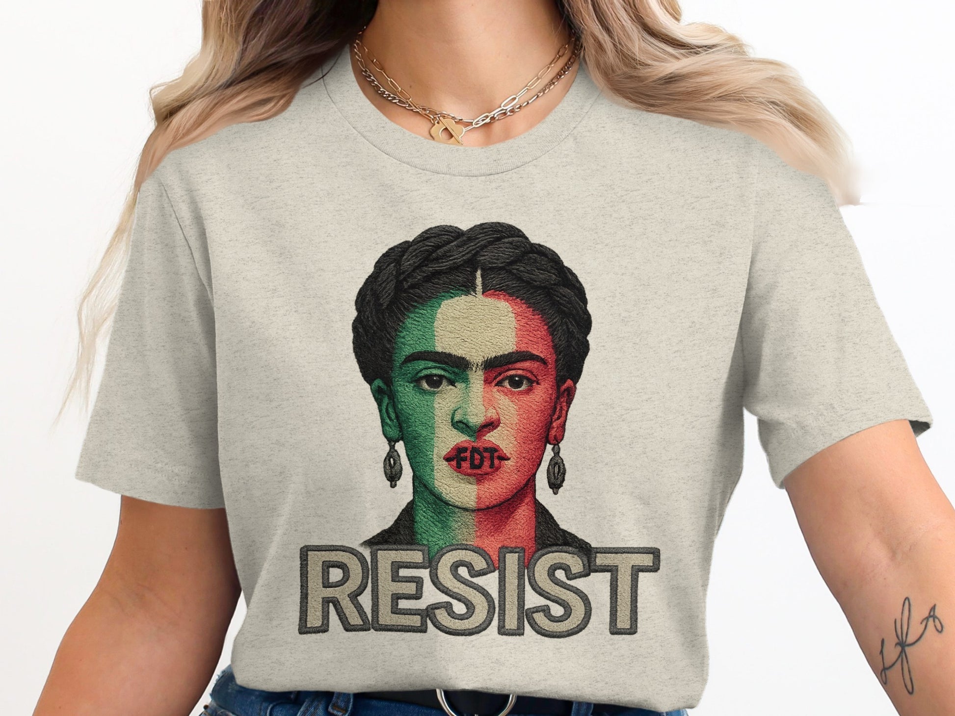 Frida Resist Graphic Tee Ideal Resistance Statement product