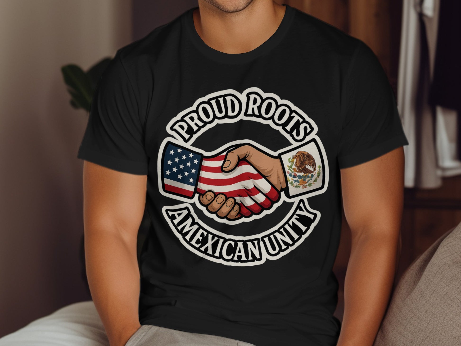 Proud Roots Mexican Unity Graphic T-Shirt Product
