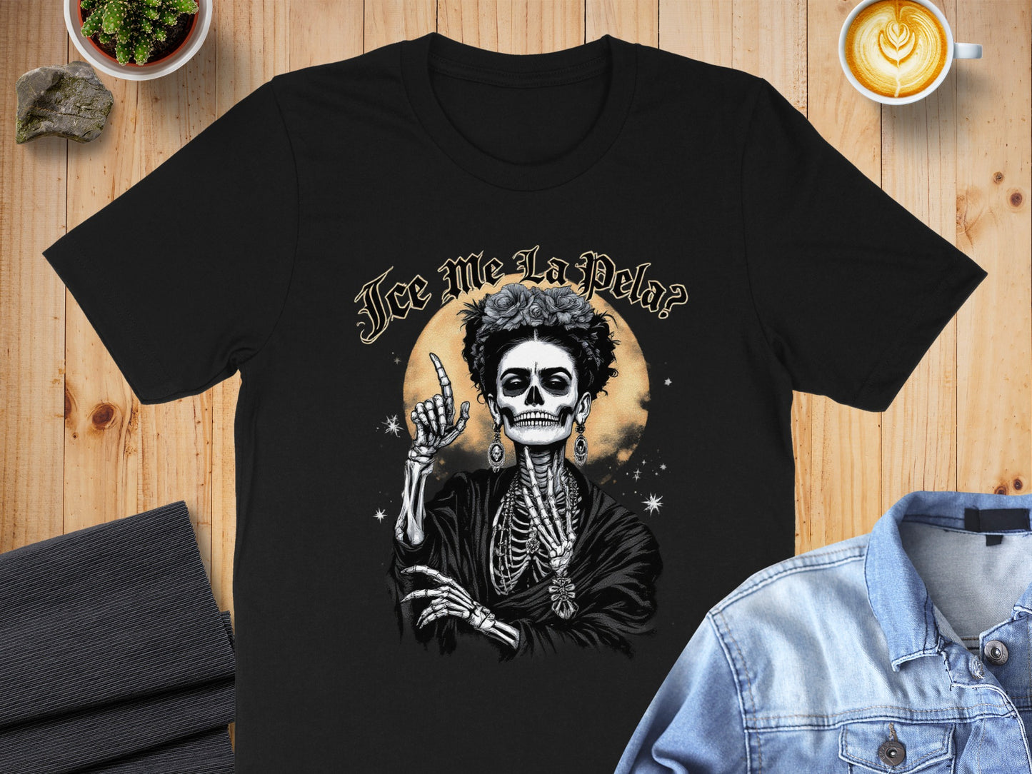 Ice Me La Pela Skeleton Graphic T-shirt product type