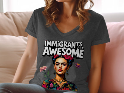 Immigrants Are Awesome Graphic T-Shirt