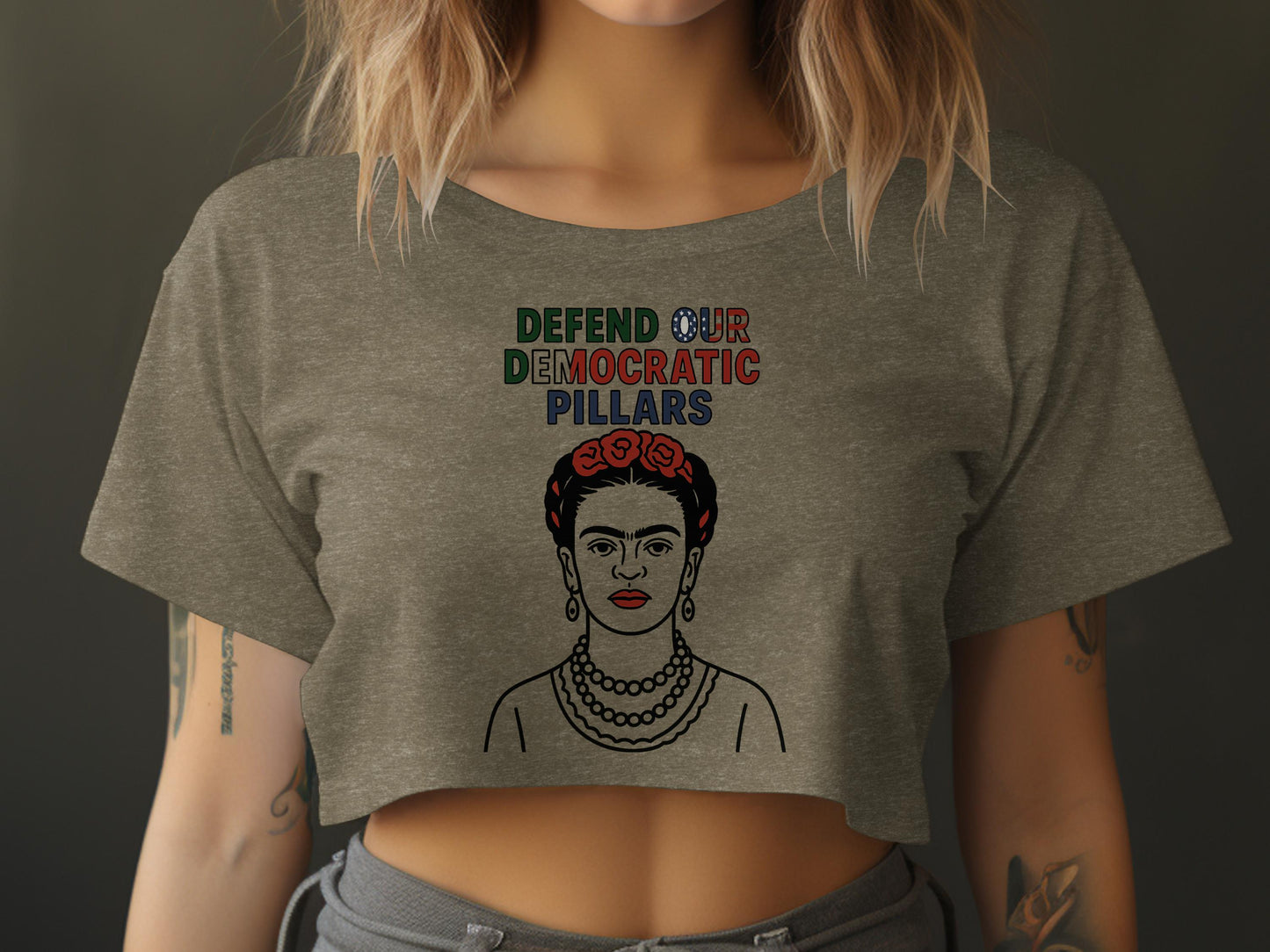 Defend Our Democratic Pillars Graphic T-shirt product