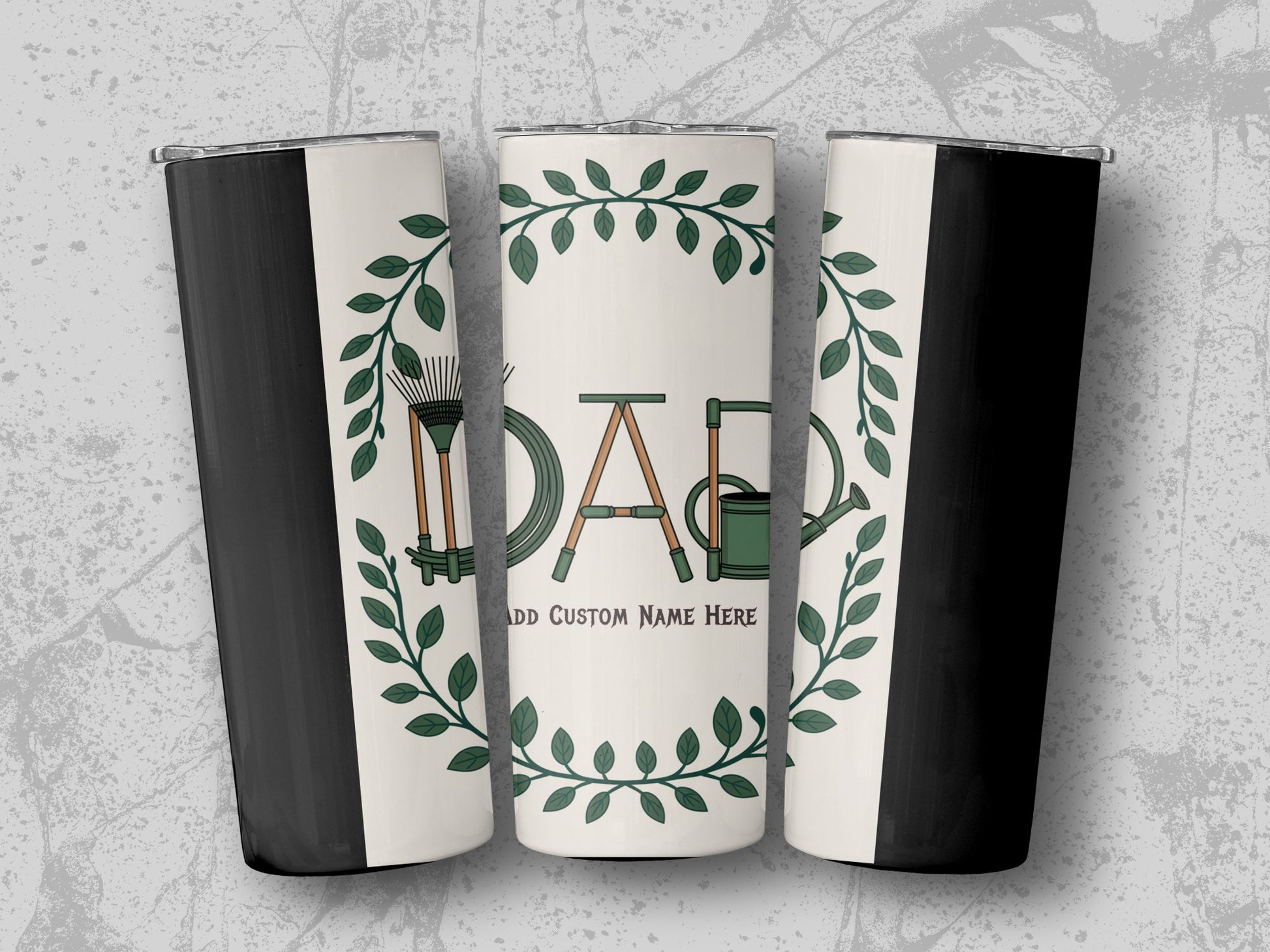 Personalized Dad Gardening Tumblers Custom Name product