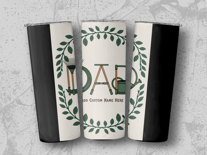 Personalized Dad Gardening Tumblers Custom Name product