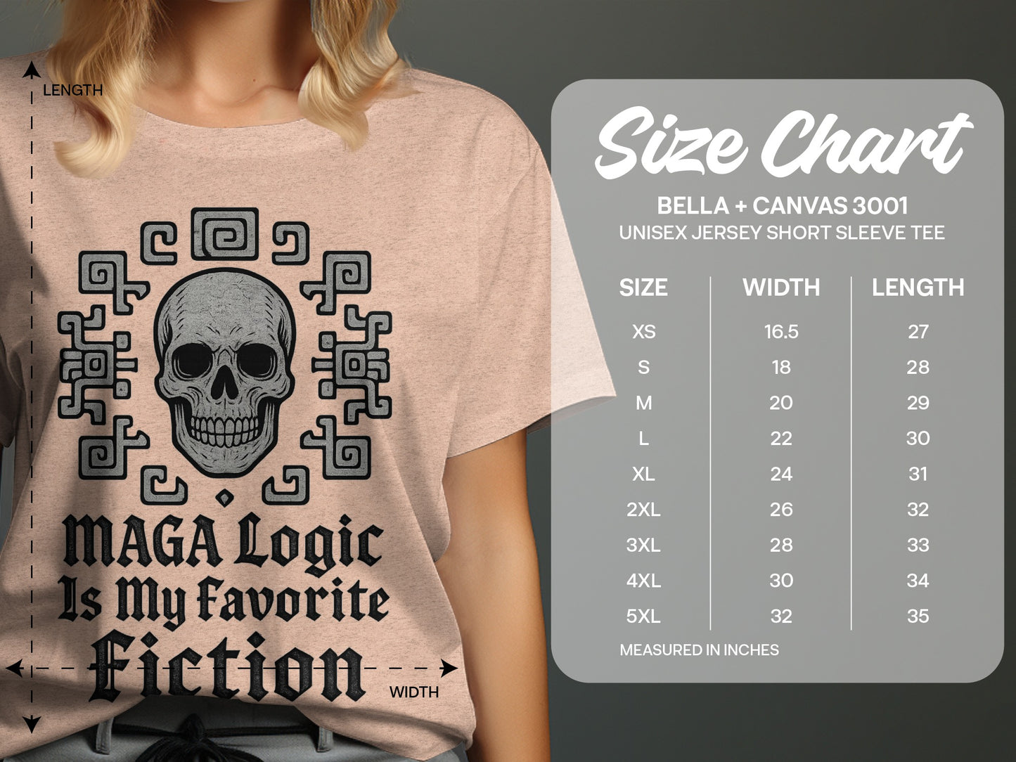 MAGA Logic Is My Favorite Fiction Shirt