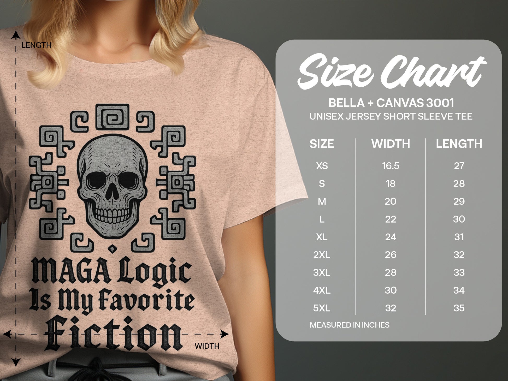 MAGA Logic Is My Favorite Fiction Shirt
