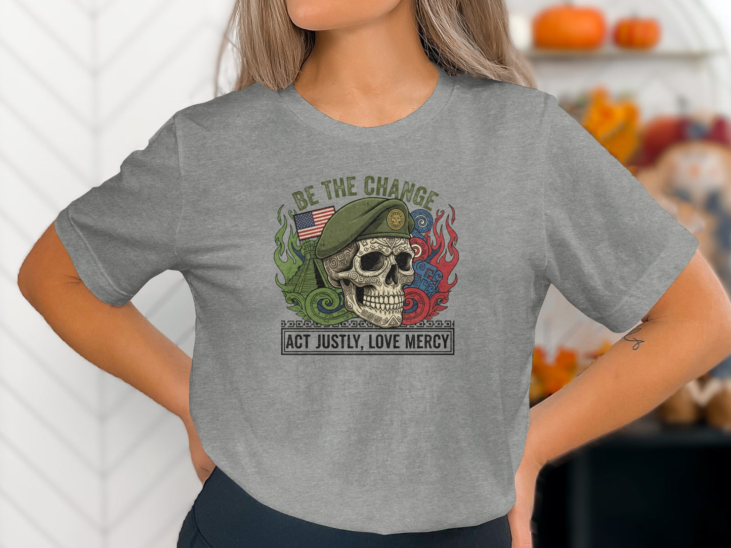 Be the Change Act Justly Love Mercy Shirt