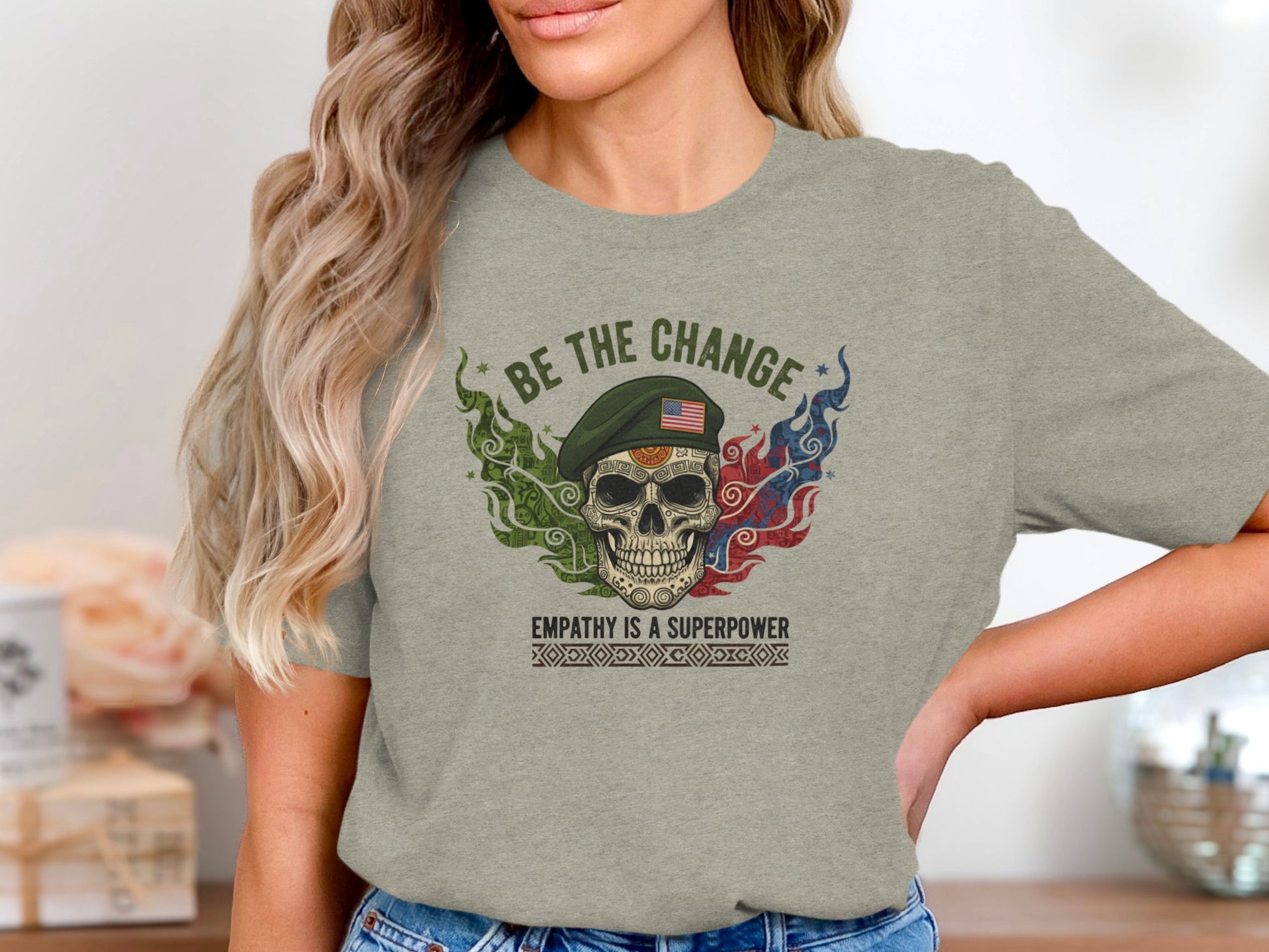Be The Change Empathy Is A Superpower T-shirt