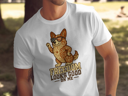 Freedom Looks Good On Me Graphic T-Shirt product