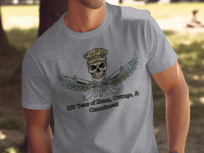 250 Years of Honor Courage Commitment T-shirt