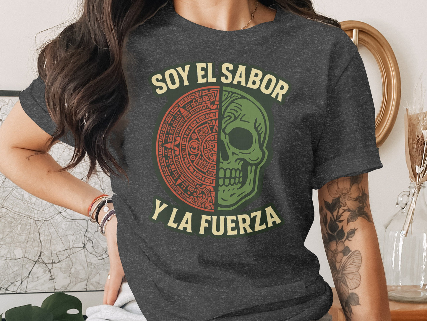 Soy El Sabor Y La Fuerza Graphic Tees product type